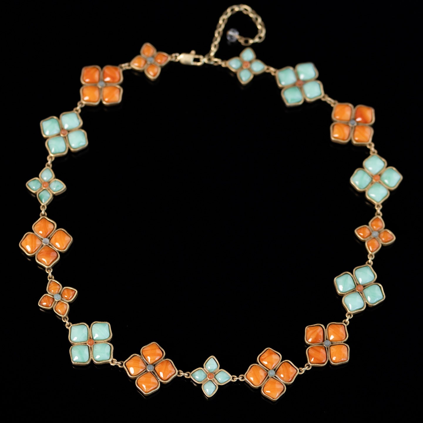 Vintage Floral Chic Elegant Necklace Gift Jewelry