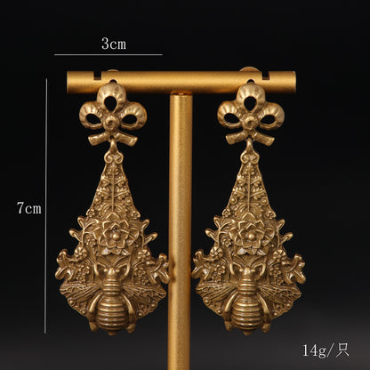 Vintage Classic Handcrafted Artisan Earrings for Ladies