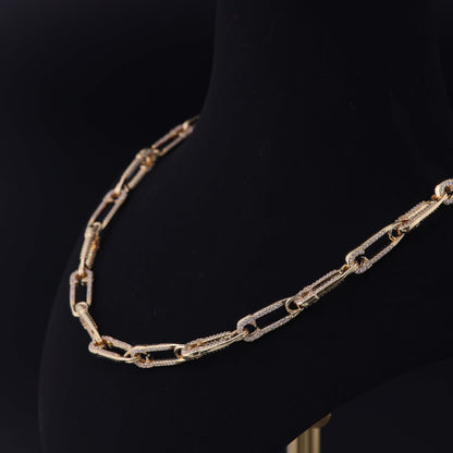 Vintage Geometric Classic Refined Necklace Handcrafted Design