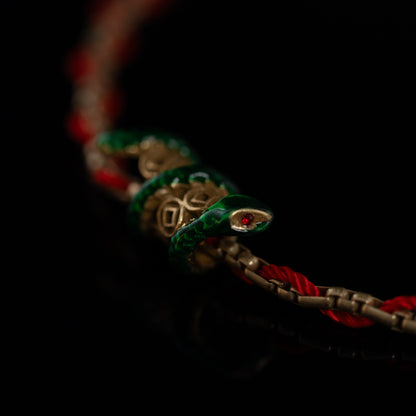 Vintage Enamel Artisan Handcrafted Necklace for Women