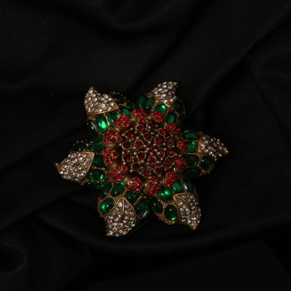 Vintage Floral Elegant Retro Brooches for Men