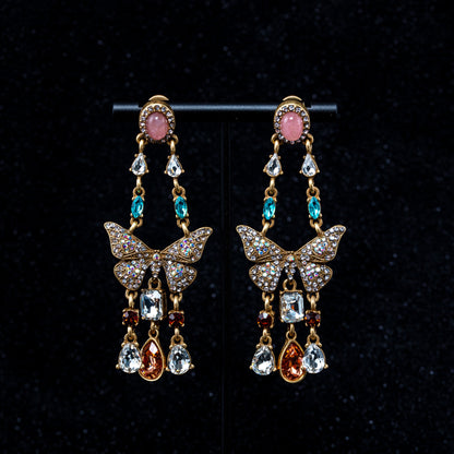 Vintage Butterfly Luxury Chic Earrings for Women