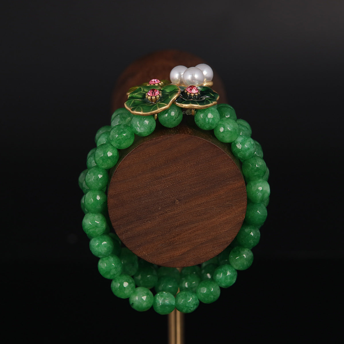 Vintage Leaf Artisan Baroque Bracelet Timeless Style