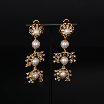 Vintage Refined Handcrafted Artisan Earrings Handcrafted Design