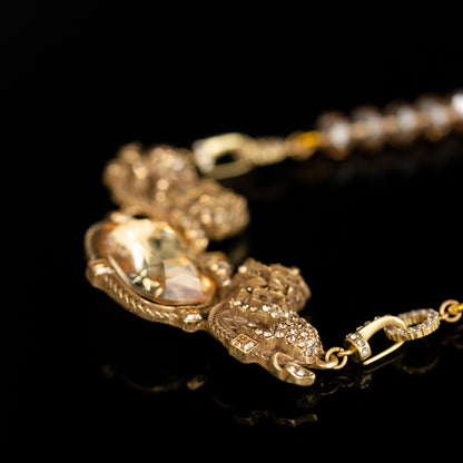 Vintage Luxury Elegant Elegant Necklace Handcrafted Design