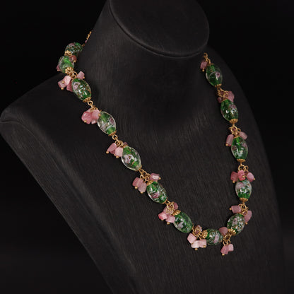 Vintage Crystal Luxury Classic Necklace Handcrafted Design
