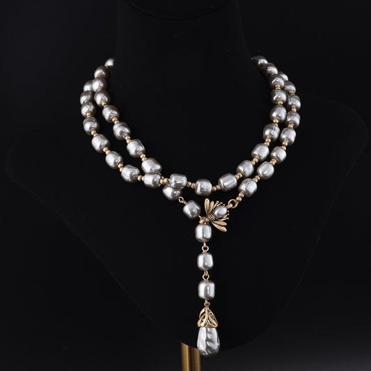 Vintage Refined Chic Elegant Necklace Timeless Style