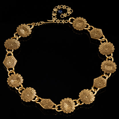 Vintage Crystal Heart Luxury Handcrafted Necklace for Ladies