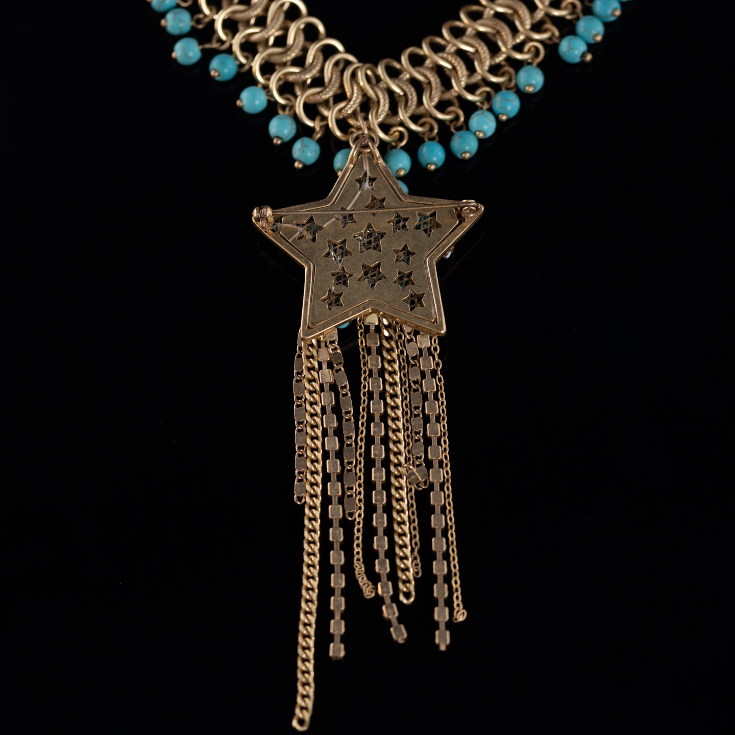 Vintage Star Elegant Timeless Necklace Gift Jewelry