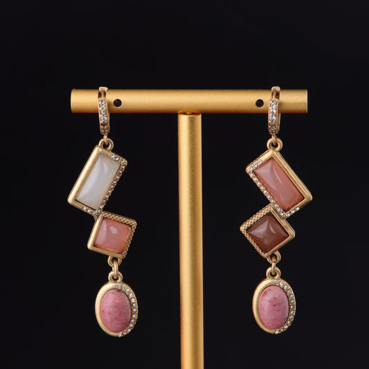 Vintage Artisan Handcrafted Refined Earrings Timeless Style