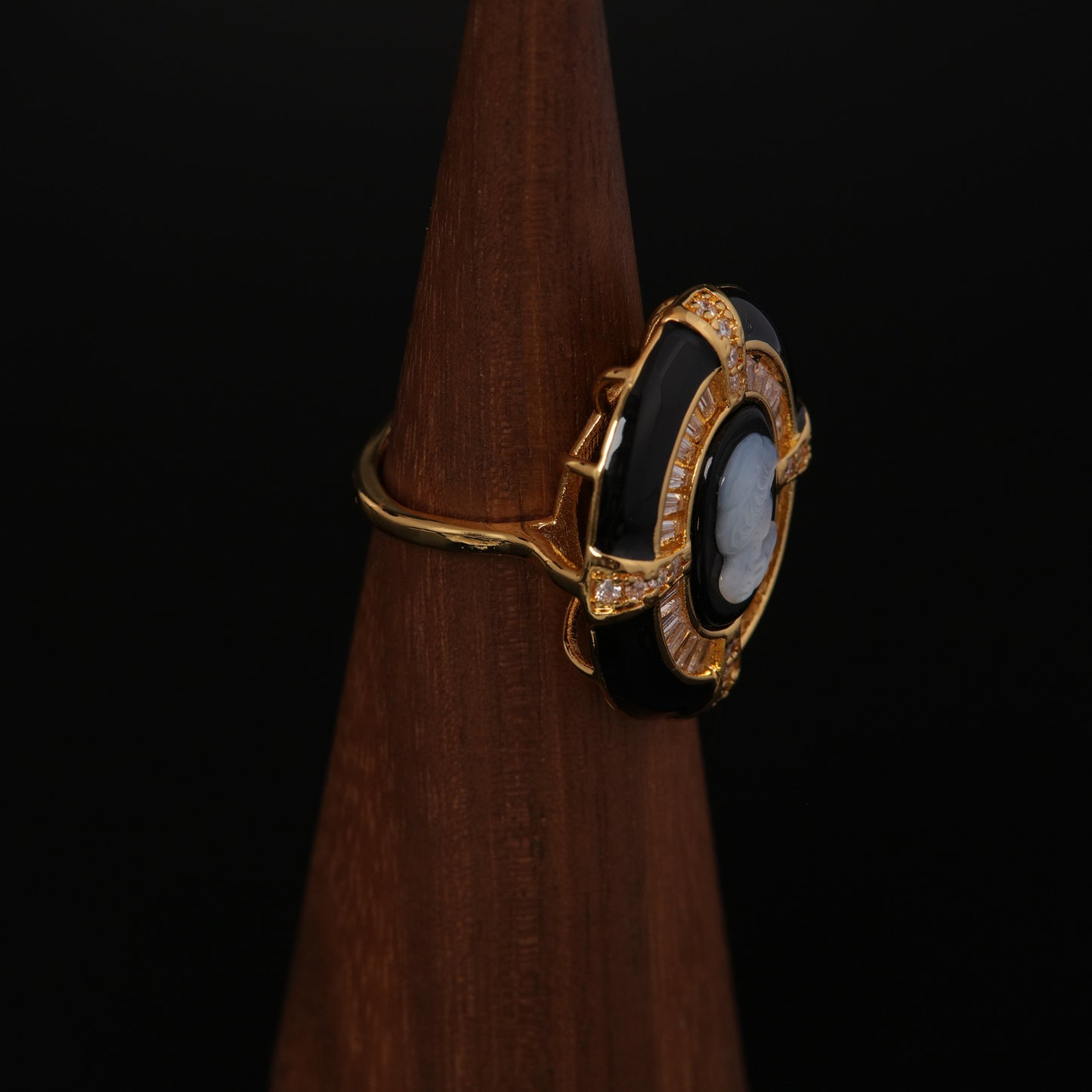 Vintage Geometric Chic Classic Open Ring Timeless Style