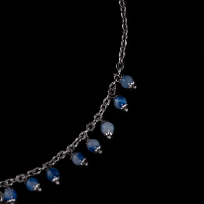 Vintage Glass Chic Elegant Necklace Timeless Style