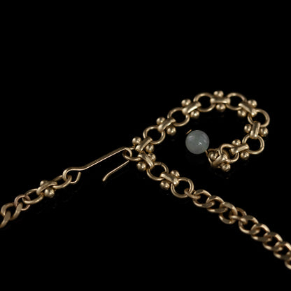 Vintage Natural Stone Classic Handcrafted Necklace Gift Jewelry