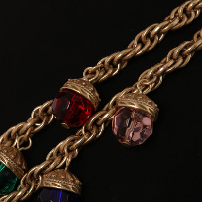 Vintage Glass Geometric Refined Handcrafted Necklace for Women