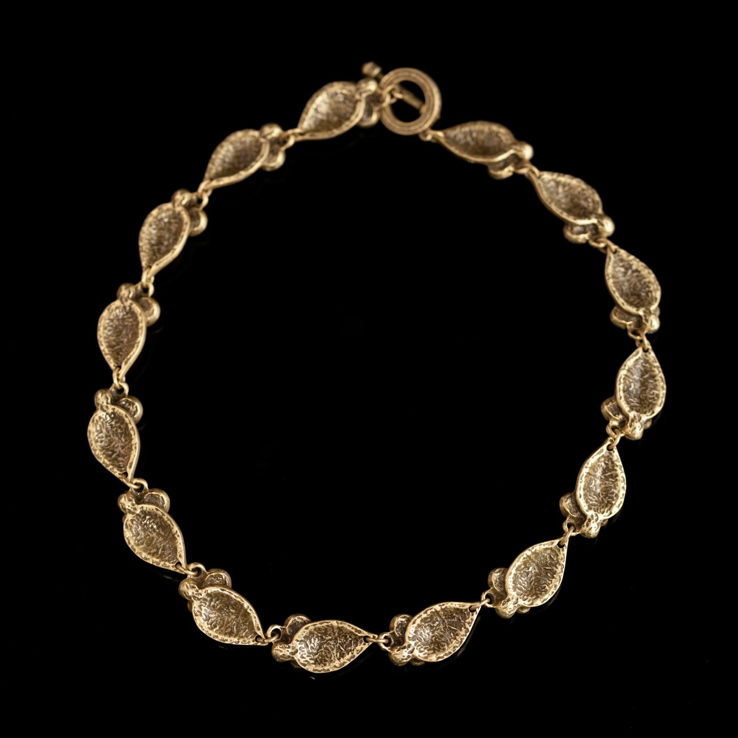 Vintage Enamel Artisan Handcrafted Necklace Timeless Style