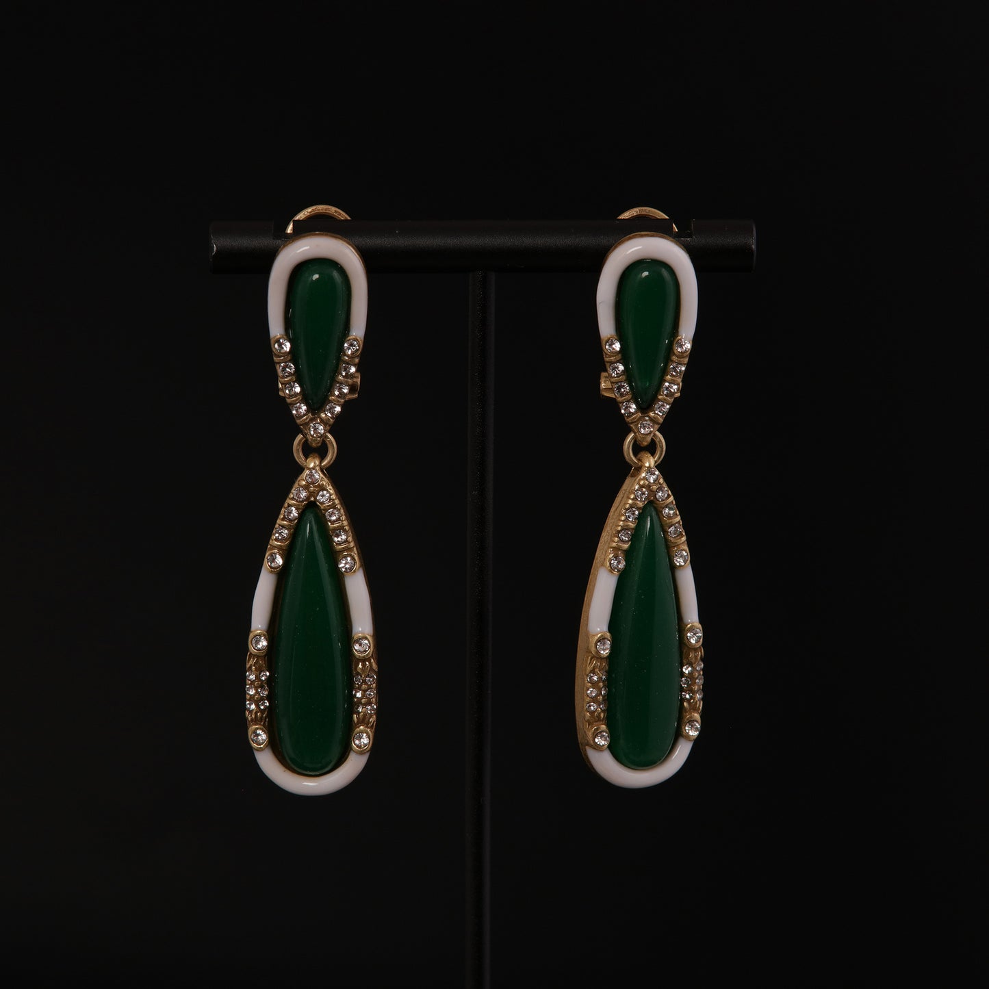Vintage Teardrop Chic Handcrafted Earrings Gift Jewelry