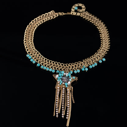 Vintage Star Elegant Timeless Necklace Gift Jewelry