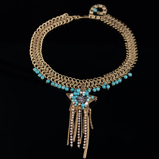 Vintage Star Elegant Timeless Necklace Gift Jewelry