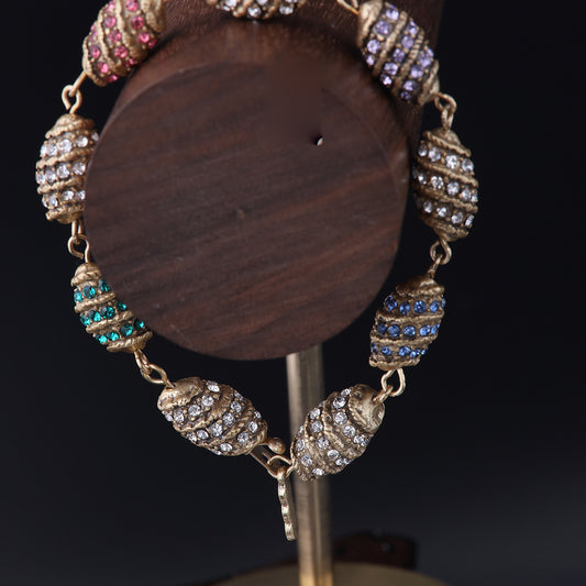 Vintage Geometric Timeless Elegant Bracelet Handcrafted Design