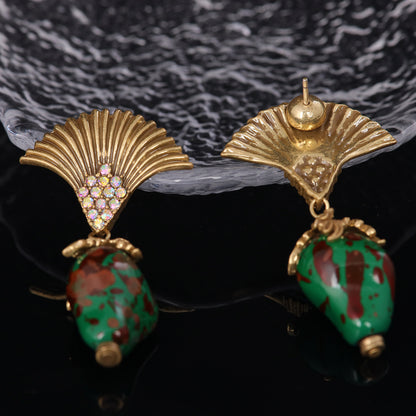 Vintage Artisan Handcrafted Artisan Earrings Gift Jewelry