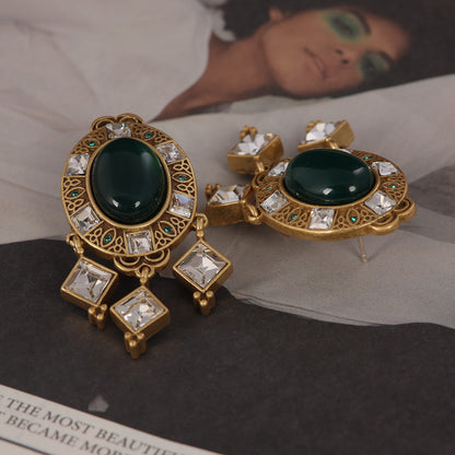 Vintage Timeless Elegant Timeless Earrings Handcrafted Design