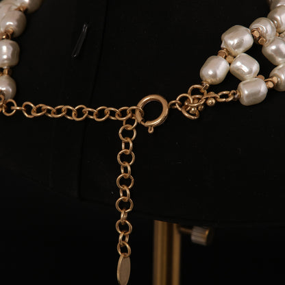 Vintage Pearl Elegant Polished Necklace Timeless Style