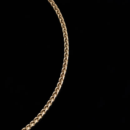 Vintage Cubic Zirconia Artisan Polished Necklace Gift Jewelry