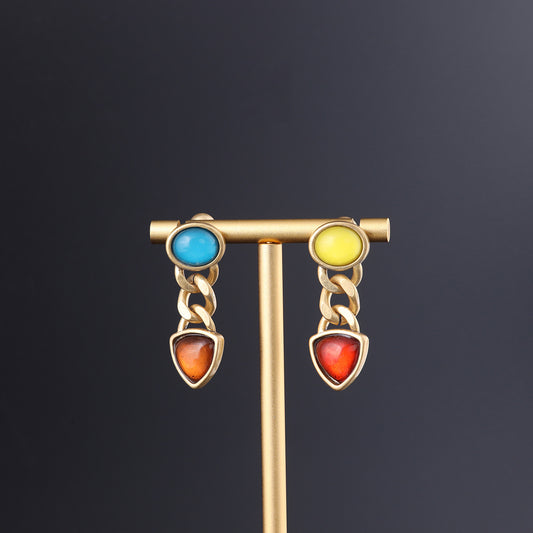Vintage Refined Handcrafted Classic Earrings for Ladies