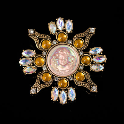 Vintage Cross Artisan Handcrafted Brooches for Men