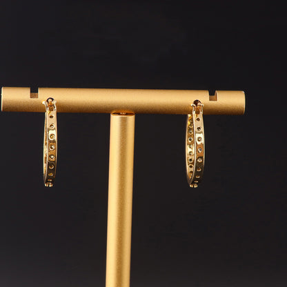 Vintage Geometric Artisan Handcrafted Earrings Gift Jewelry