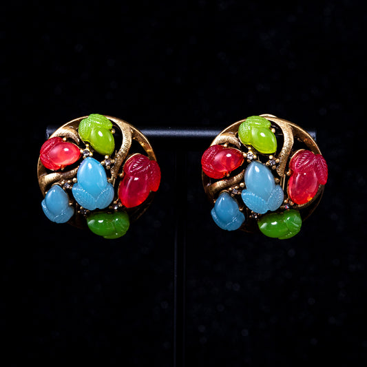 Vintage Artisan Chic Luxury Earrings Handcrafted Design