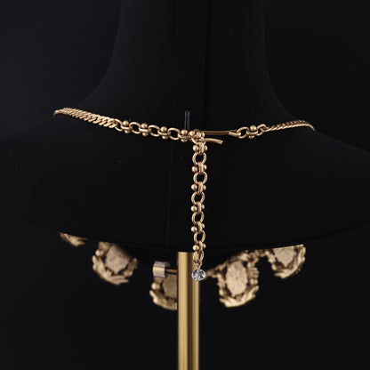 Vintage Floral Elegant Artisan Necklace Timeless Style