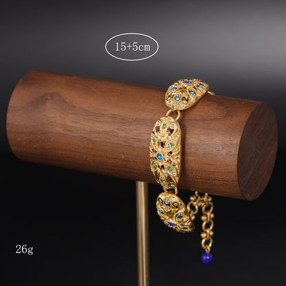 Vintage Geometric Refined Baroque Bracelet for Men
