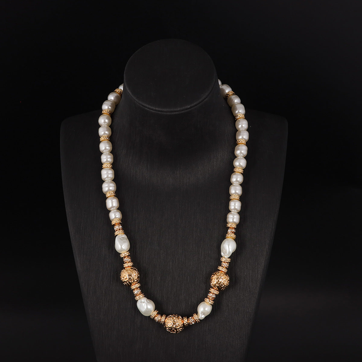 Vintage Pearl Elegant Luxury Necklace for Women