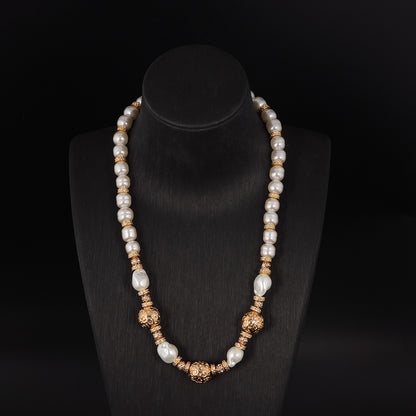 Vintage Pearl Elegant Luxury Necklace for Women