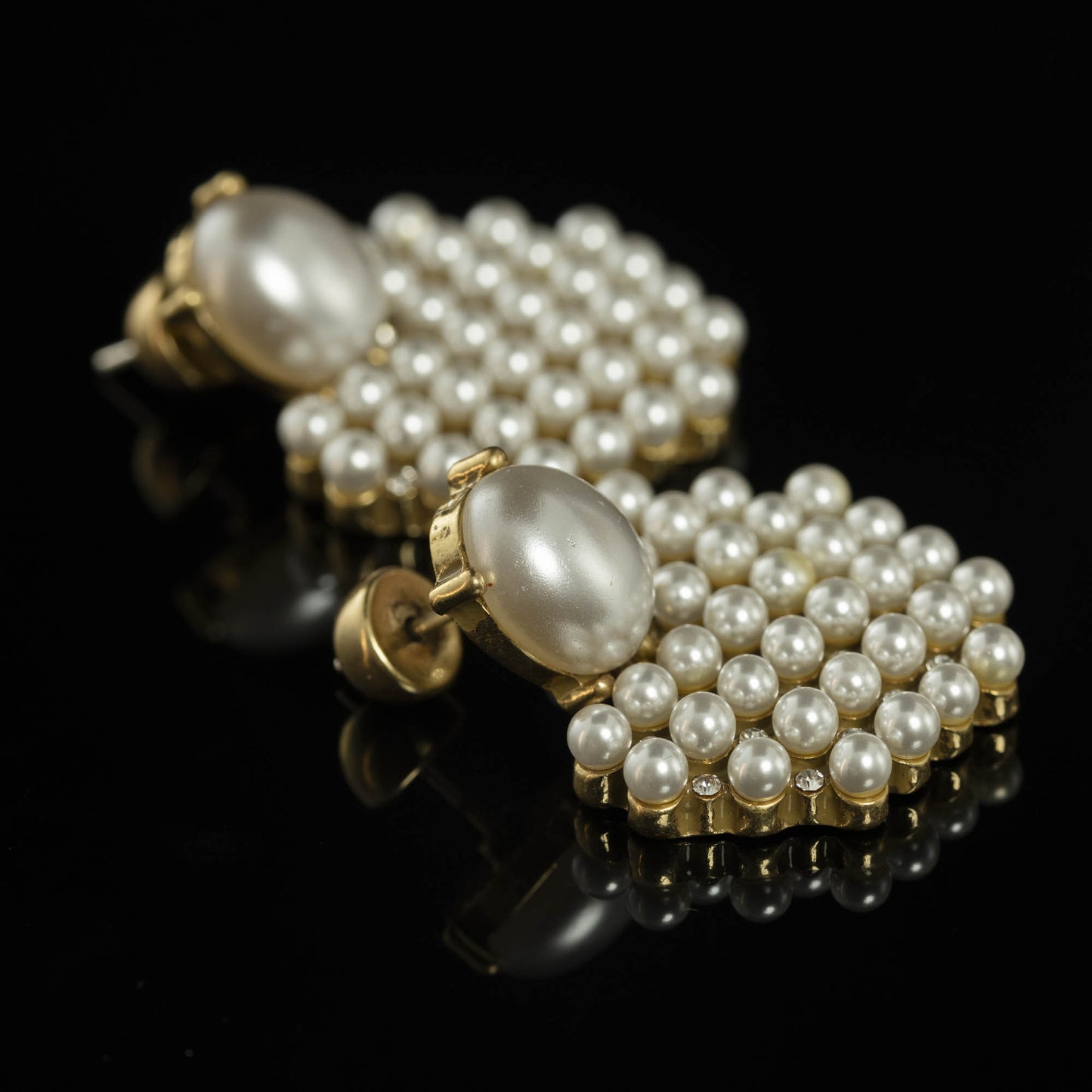 Vintage Pearl Timeless Handcrafted Earrings Timeless Style