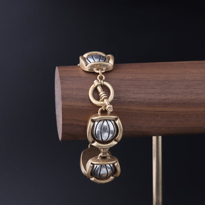 Vintage Geometric Elegant Handcrafted Bracelet Handcrafted Design