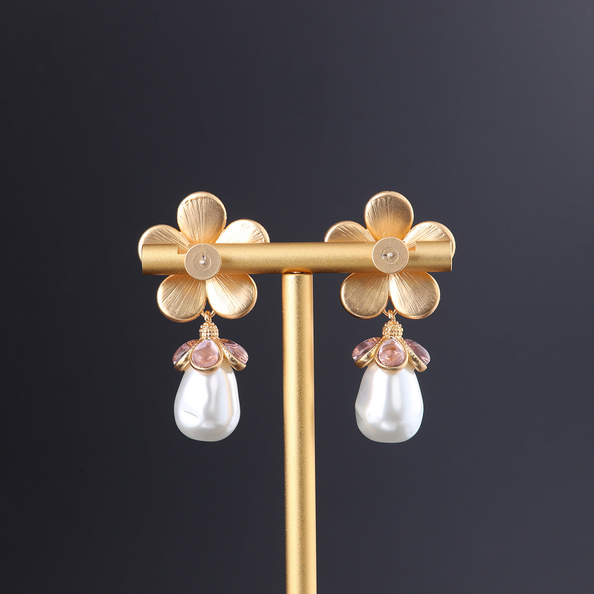 Vintage Chic Handcrafted Luxury Earrings for Ladies