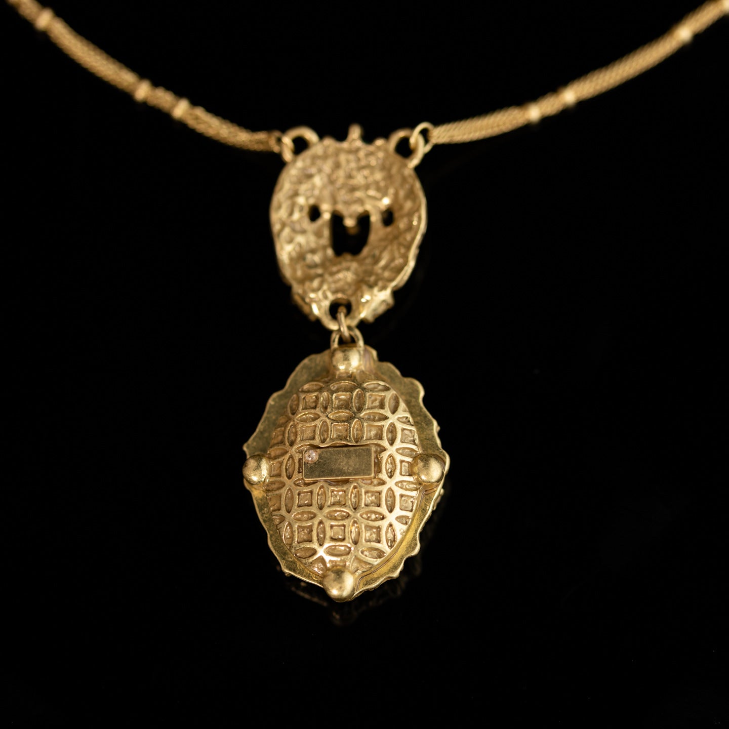 Vintage Agate Teardrop Refined Necklace for Women