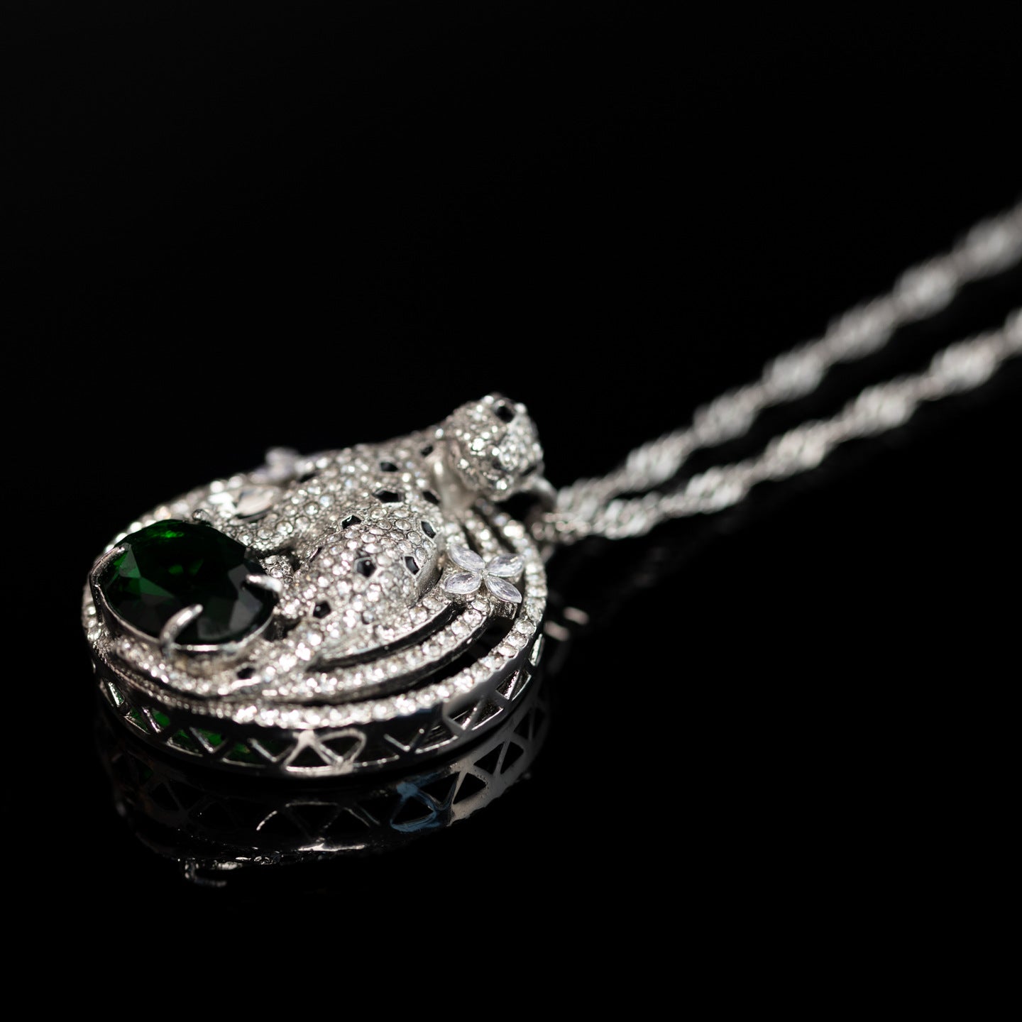 Vintage Cubic Zirconia Star Statement Necklace for Women