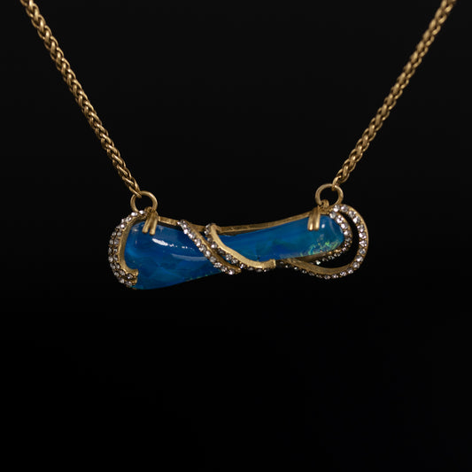 Vintage Artisan Handcrafted Classic Necklace Handcrafted Design