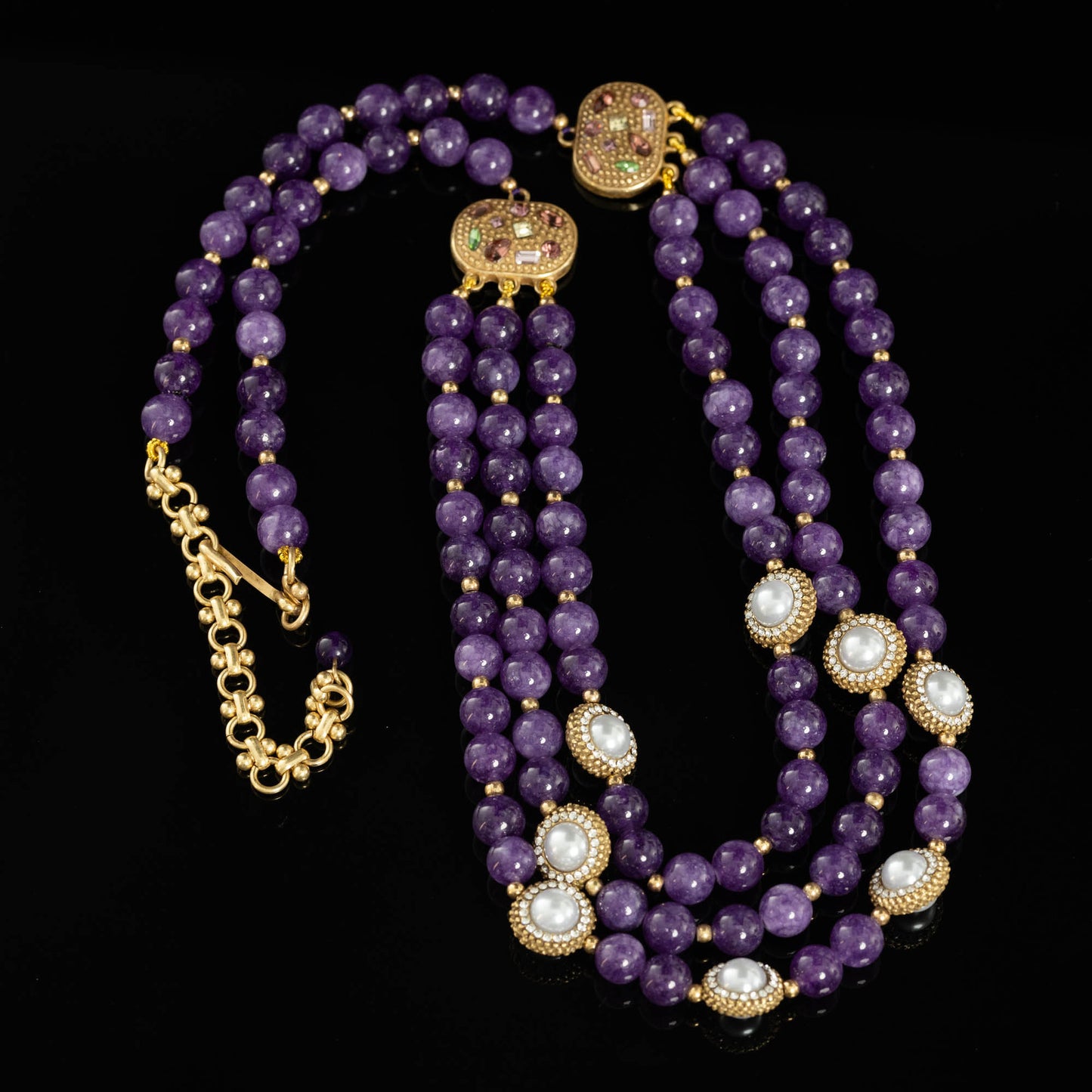Vintage Floral Chic Elegant Necklace Gift Jewelry