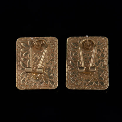 Vintage Refined Handcrafted Chic Earrings Gift Jewelry