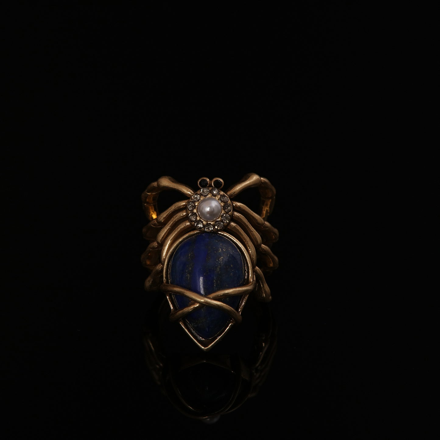 Vintage Geometric Luxury Handcrafted Open Ring
