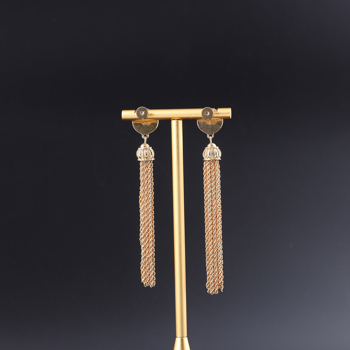 Vintage Crystal Star Timeless Handcrafted Earrings for Ladies