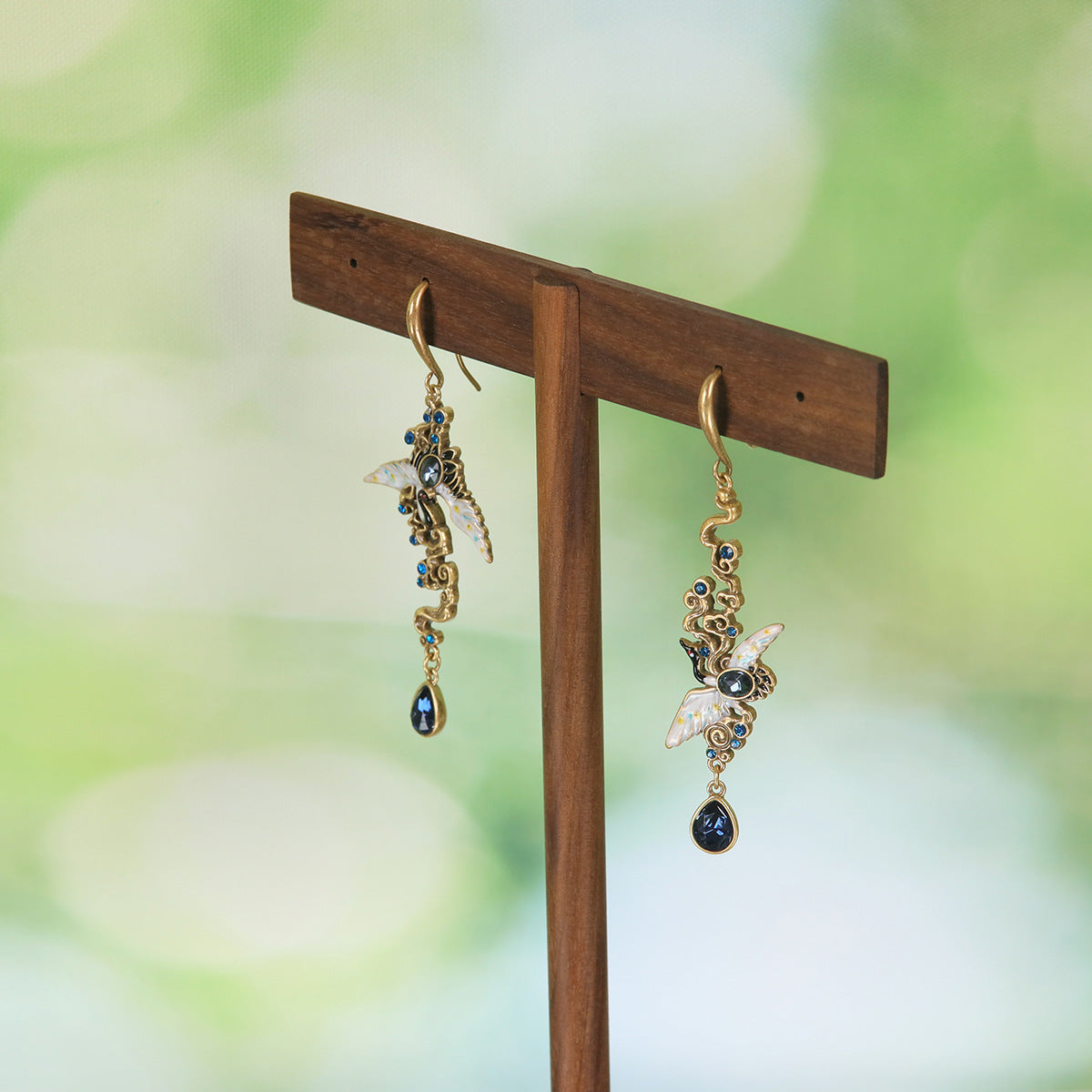 Vintage Enamel Classic Timeless Earrings for Women