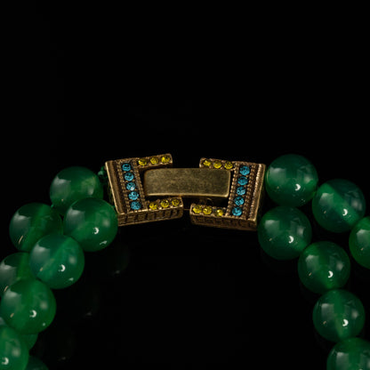 Vintage Agate Boho Chic Handcrafted Bracelet Gift Jewelry