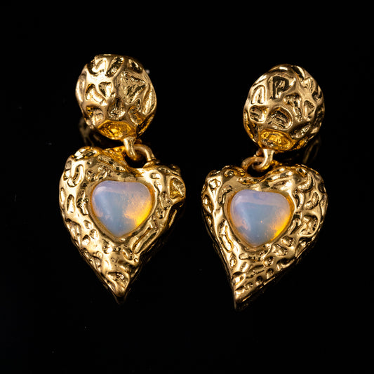 Vintage Star Elegant Polished Earrings for Ladies