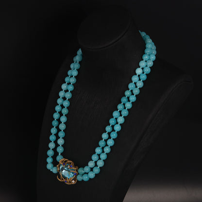 Vintage Agate Refined Handcrafted Necklace Timeless Style