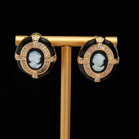 Vintage Timeless Statement Statement Earrings for Ladies